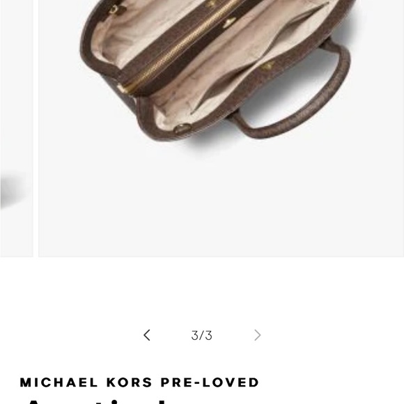 Michael Kors Austin large pebbled leather satchel - Picture 3 of 9